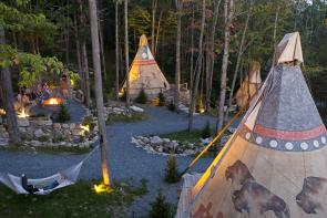 Nomadics Tipi Makers - Tipi Village in NC